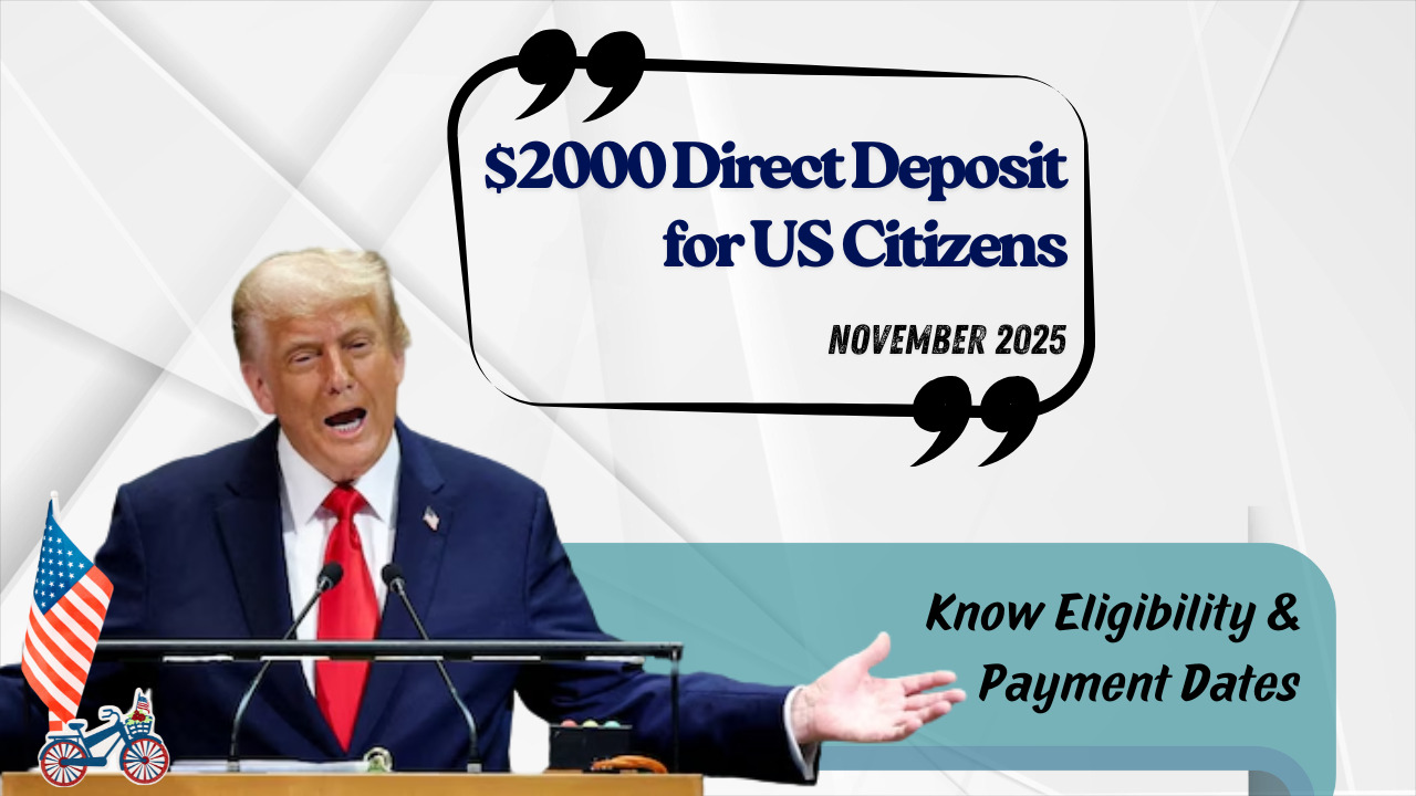 2000 Direct Deposit for US Citizens