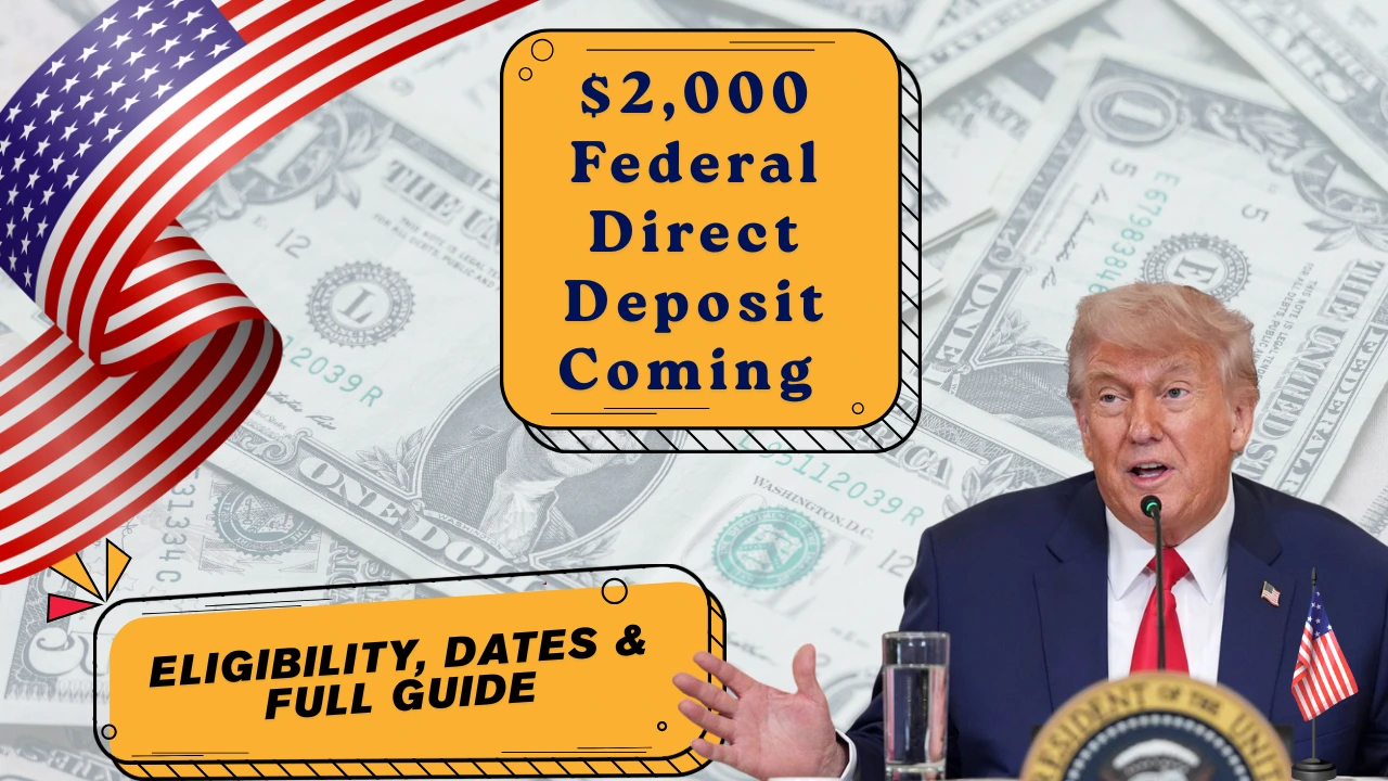 2,000 Federal Direct Deposit