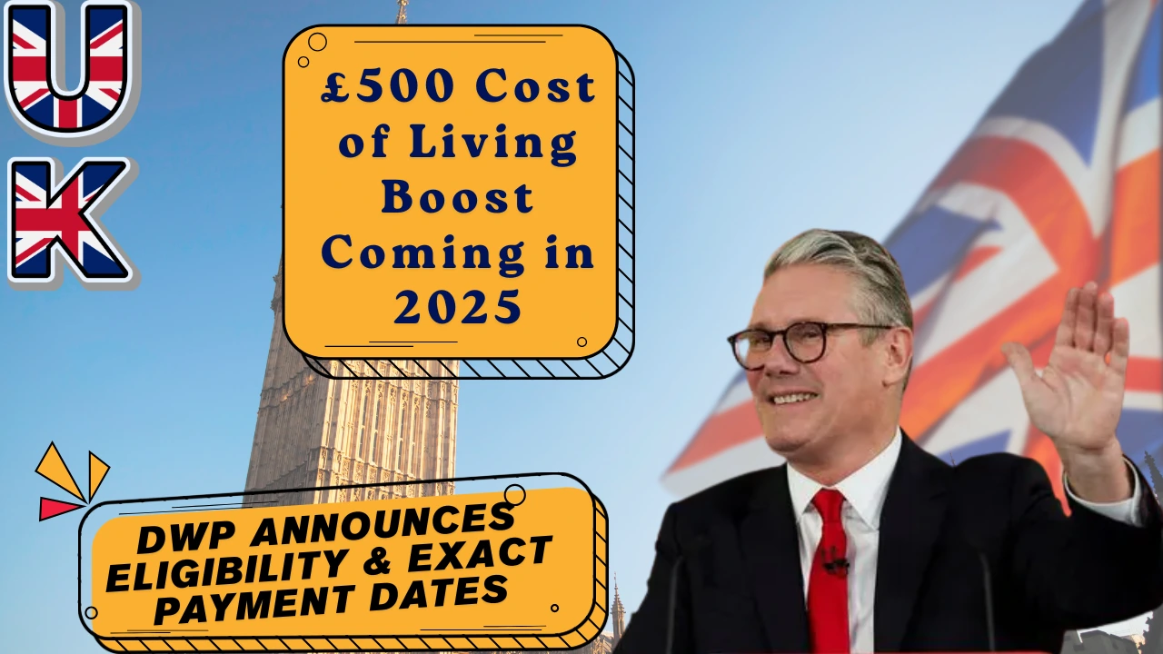 £500 Cost of Living Boost Coming
