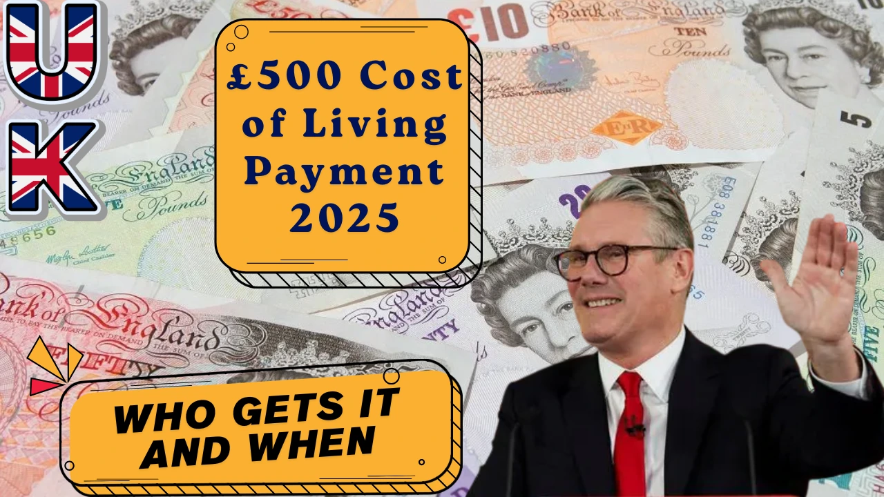 £500 Cost of Living Payment 2025