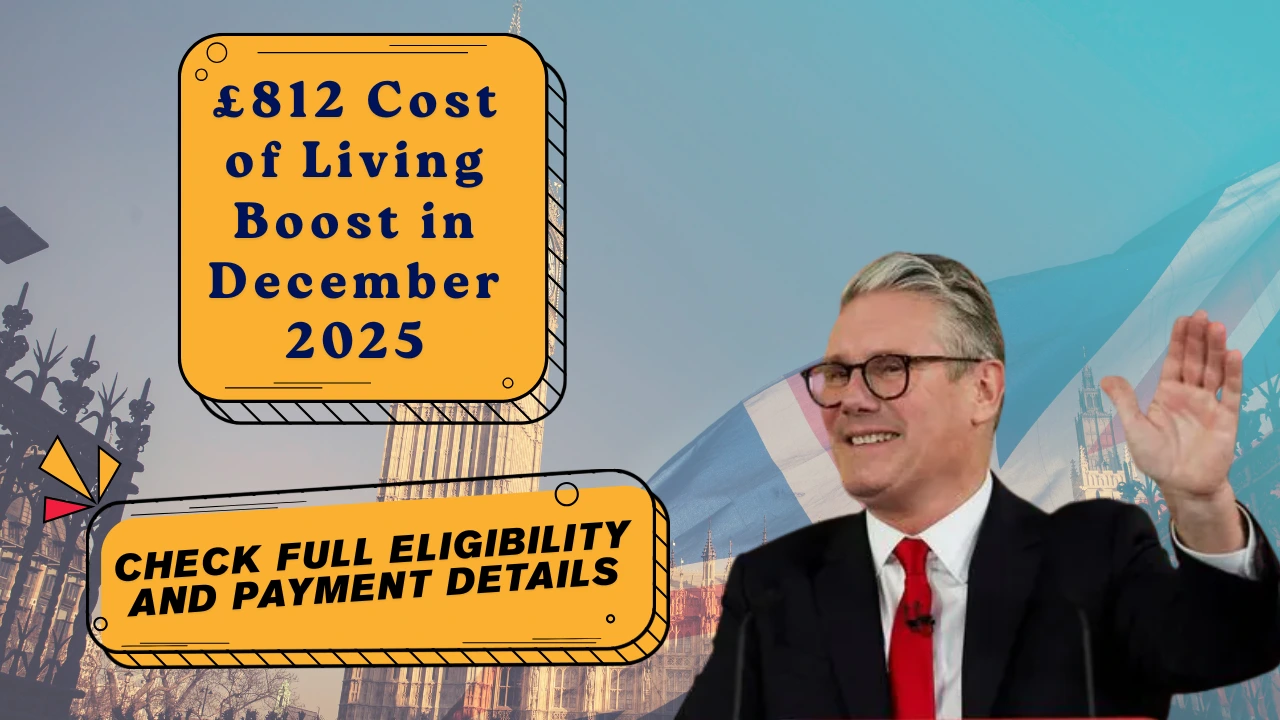 £812 Cost of Living Boost in December
