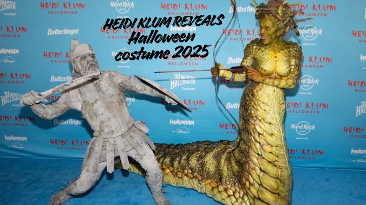 Heidi Klum reveals her much-anticipated 2025 Halloween costume