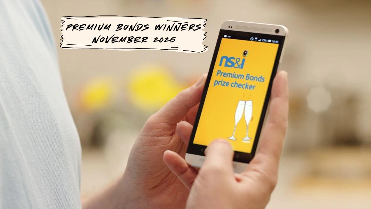 Premium Bonds Winners November 2025