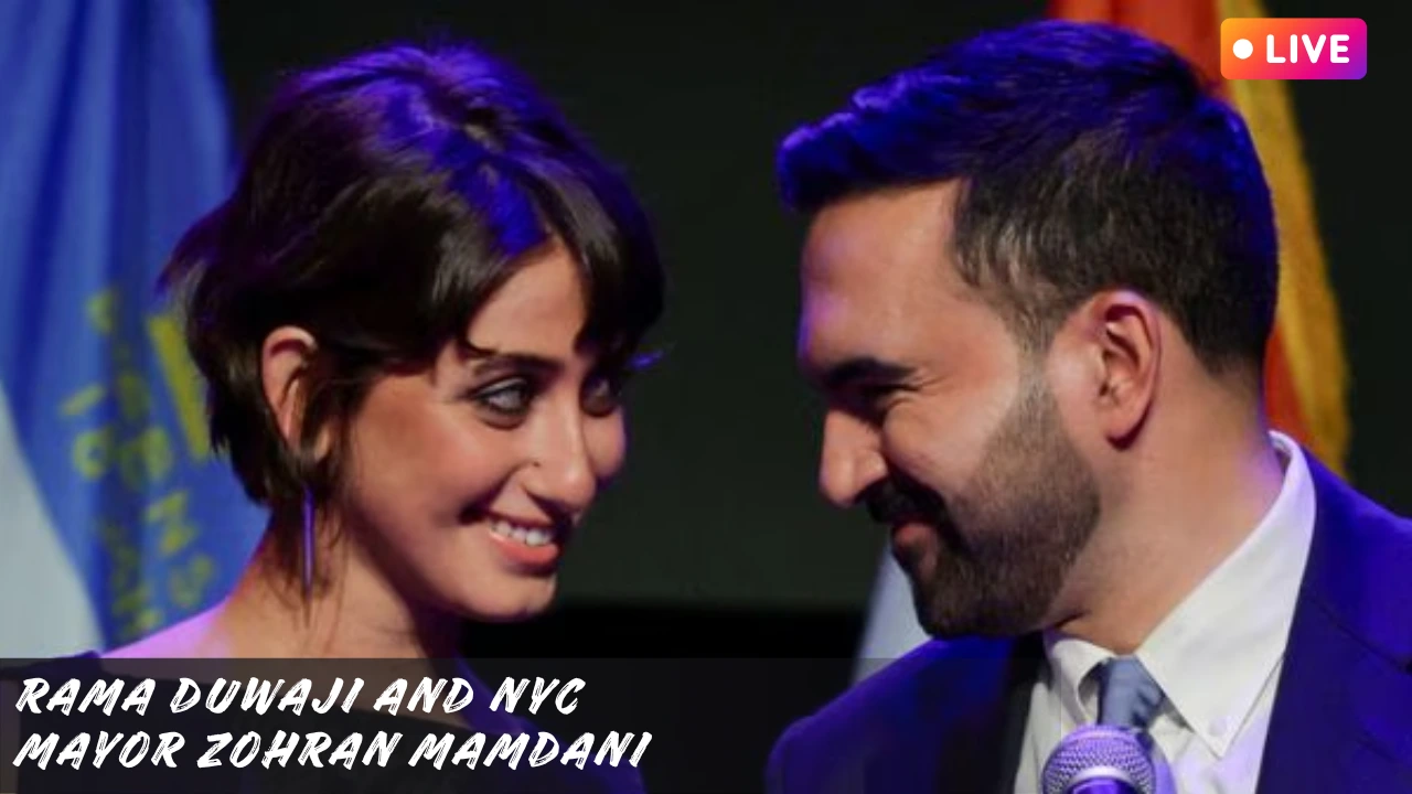 Rama Duwaji and NYC Mayor Zohran Mamdani