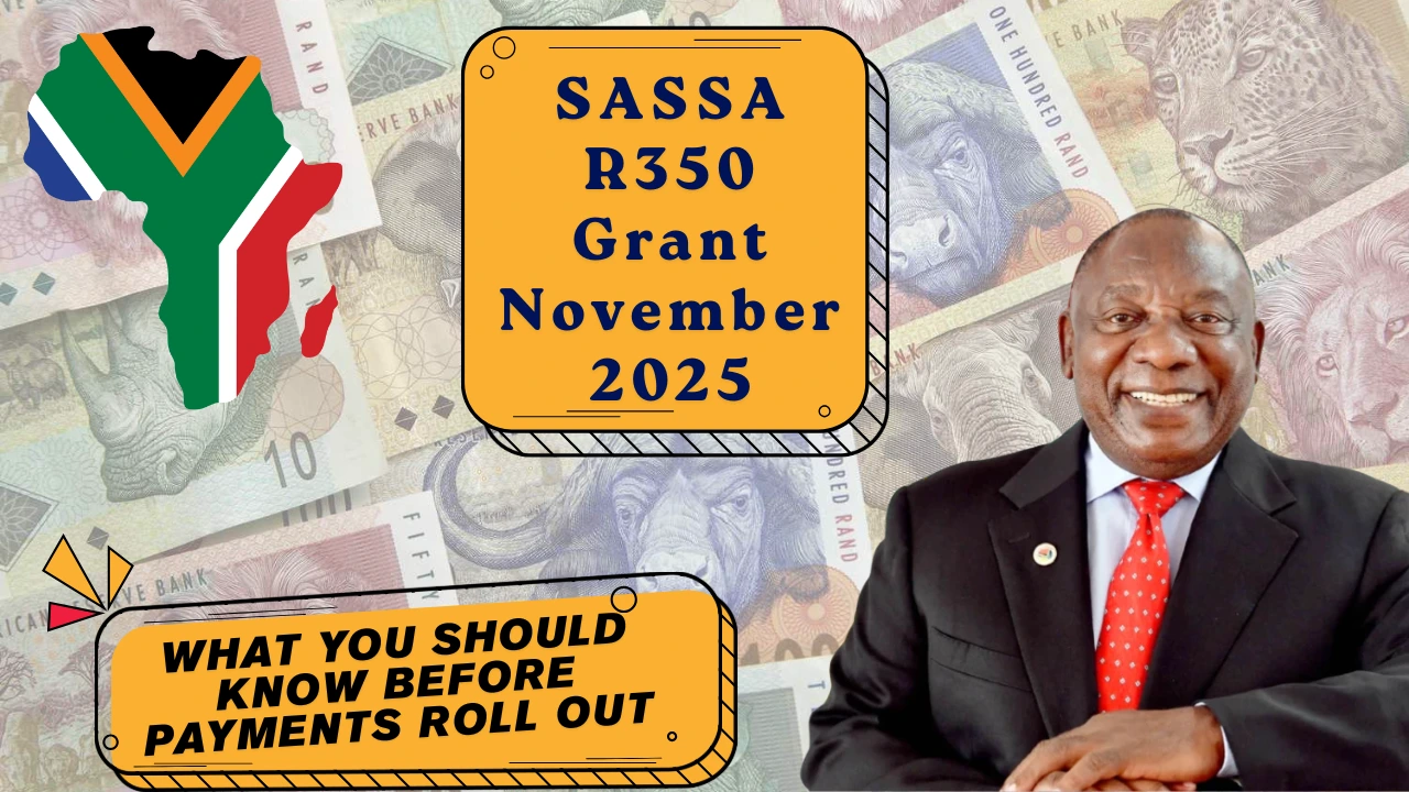 SASSA R350 Grant November 2025