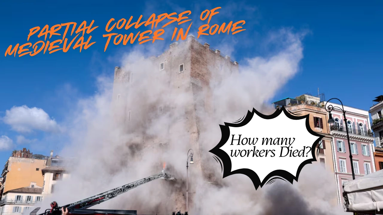 Worker dies after partial collapse of medieval tower