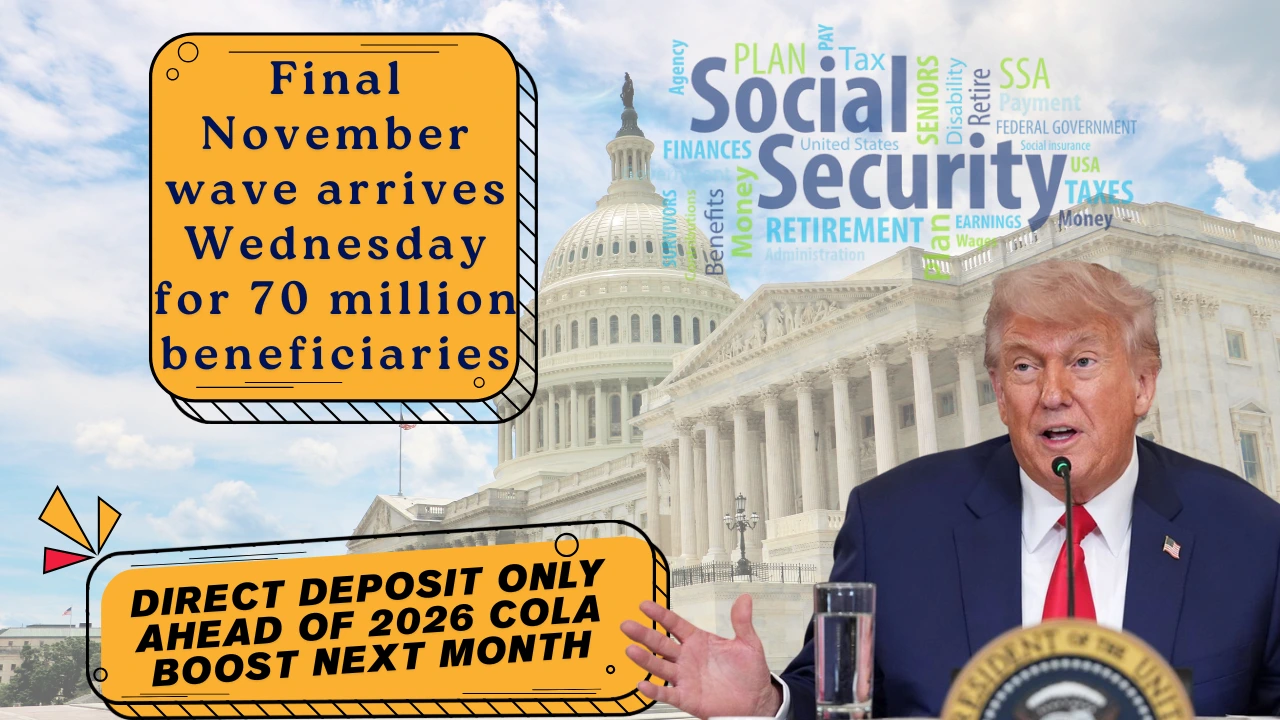 final November wave arrives Wednesday for 70 million