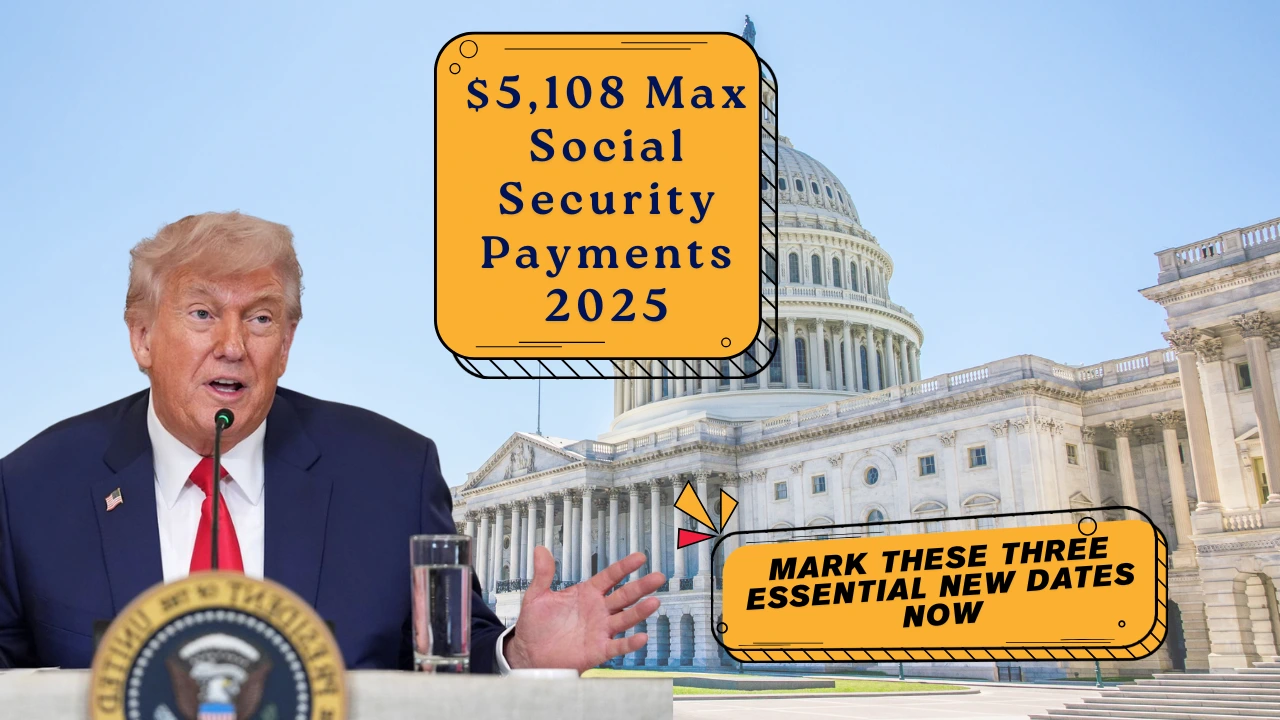 5,108 Max Social Security Payments 2025