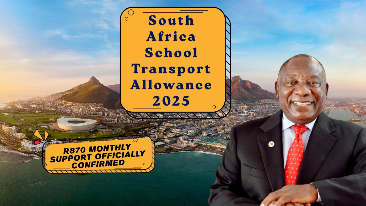 South Africa School Transport Allowance 2025