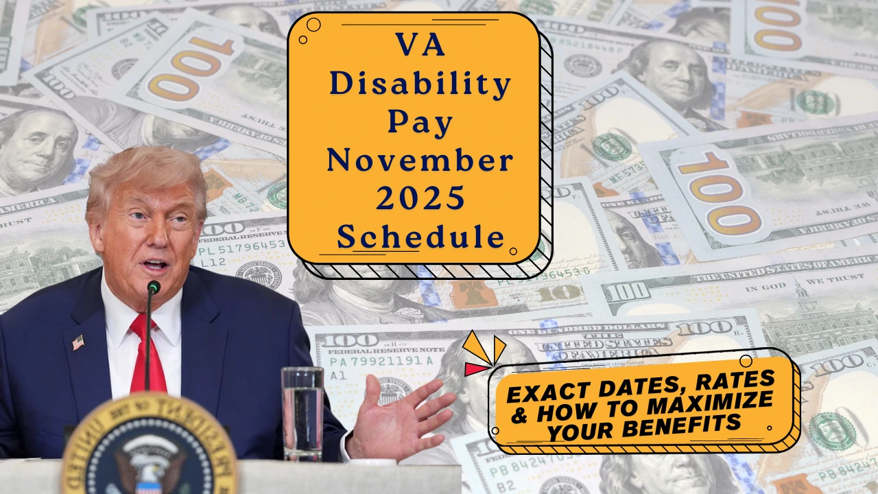 VA Disability Pay November 2025 Schedule